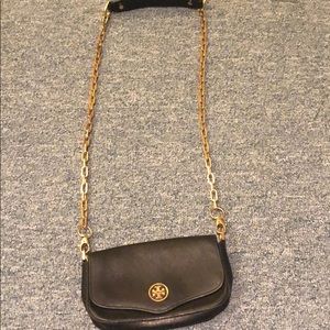 Tory Burch Black Chain Wallet